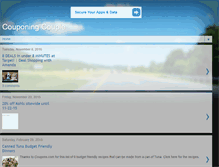 Tablet Screenshot of couponingcouple.com